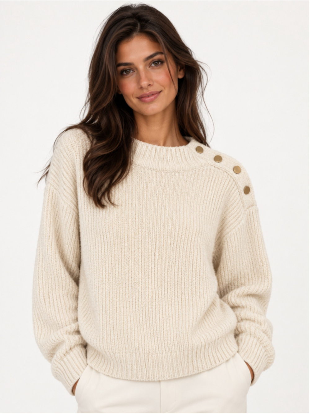 Cynthia Rowley Chenille Sweater Ribbed Mock Neck Quiet Luxury Buttery Soft Cozy